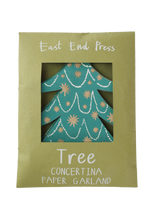 Load image into Gallery viewer, Tree Concertina Garland