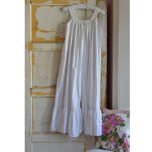 Load image into Gallery viewer, Pure White Cotton Full Length Nightdress - One Size