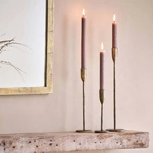 Load image into Gallery viewer, Mbata Brass Candlestick - Antique Brass