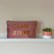 Load image into Gallery viewer, Glam Stuff Bag - Velvet Pouch