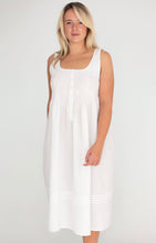 Load image into Gallery viewer, Smocked Sleeveless Nightdress