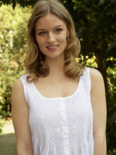 Load image into Gallery viewer, Smocked Sleeveless Nightdress