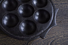 Load image into Gallery viewer, Nkuku Maji Stone Multi Tealight Holder - Antique Black