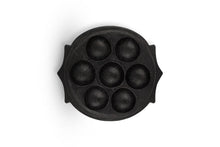 Load image into Gallery viewer, Nkuku Maji Stone Multi Tealight Holder - Antique Black