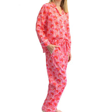 Load image into Gallery viewer, Pyjamas - Magenta & Orange Jaipur Floral