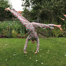 Load image into Gallery viewer, Pyjamas - Pink and Green Jaipur Floral