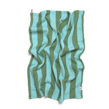 Load image into Gallery viewer, Cotton Waffle 2 pack Tea Towel - Green & Citrus