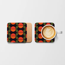 Load image into Gallery viewer, Set of 4 Coasters - Seventies 6