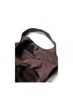 Load image into Gallery viewer, Leather Trimmed Canvas Shoulder Bag
