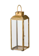 Load image into Gallery viewer, Maro Brass Lantern - Tall