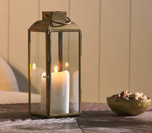 Load image into Gallery viewer, Maro Brass Lantern - Tall