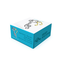 Load image into Gallery viewer, Music notes key ring
