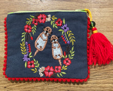 Load image into Gallery viewer, Embroidered animal purse
