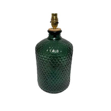 Load image into Gallery viewer, Honeycomb Bottle Lamp - Olive
