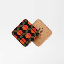 Load image into Gallery viewer, Set of 4 Coasters - Seventies 6
