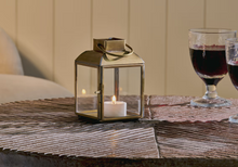 Load image into Gallery viewer, Maro Brass Lantern - Small

