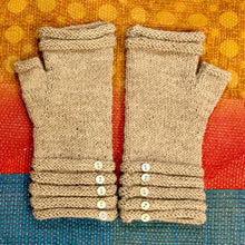 Load image into Gallery viewer, Fine Knit Wrist-warmers / Fingerless Gloves
