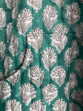 Load image into Gallery viewer, Quilted Cropped Jacket - Turquoise
