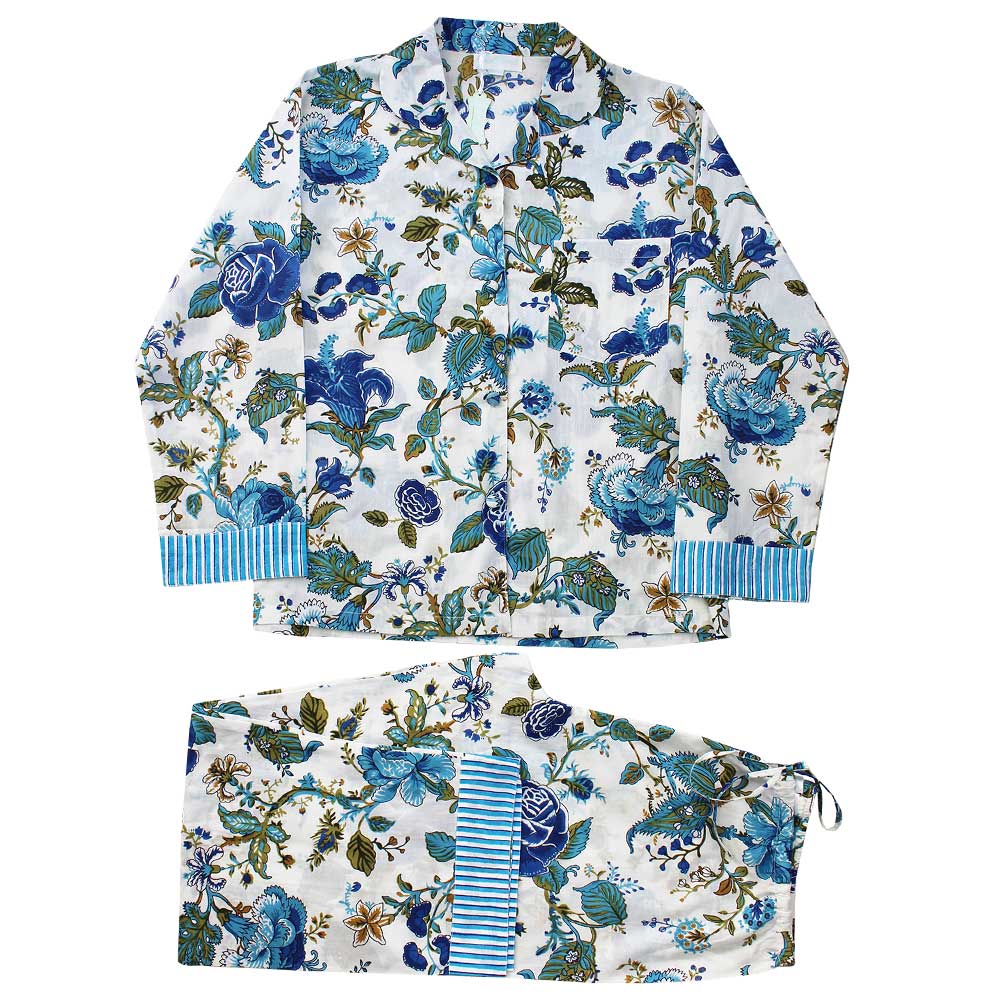 Blue Rose Pyjamas