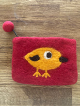 Load image into Gallery viewer, Felt bird purse
