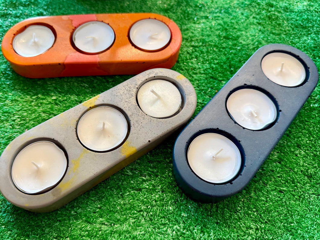 Hand-cast Tealight Holder