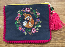 Load image into Gallery viewer, Embroidered animal purse
