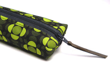 Load image into Gallery viewer, Small Zipped Pouch / Pencil Case - Boho Green
