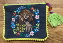 Load image into Gallery viewer, Embroidered animal purse
