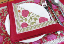 Load image into Gallery viewer, Block Printed Napkins
