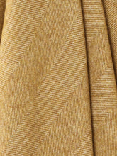 Load image into Gallery viewer, Merino Lambswool Blanket- Herringbone Gold
