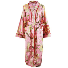 Load image into Gallery viewer, Pink Botanical Kimono
