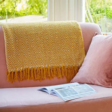 Load image into Gallery viewer, Diamond recycled Cotton Throw
