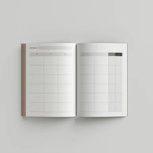 Load image into Gallery viewer, Bullet Journal with undated Calendar Overview - Bloom
