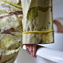 Load image into Gallery viewer, Cotton Kimono - Sepia and Olive
