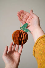 Load image into Gallery viewer, Honeycomb Orange Decoration
