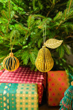 Load image into Gallery viewer, Honeycomb Pear Decoration
