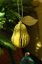 Load image into Gallery viewer, Honeycomb Pear Decoration
