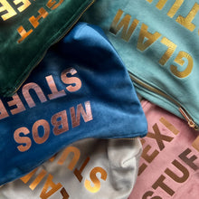 Load image into Gallery viewer, Glam Stuff Bag - Velvet Pouch
