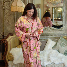 Load image into Gallery viewer, Pink Botanical Kimono
