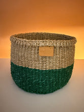 Load image into Gallery viewer, Small Colour Block Woven Basket
