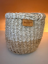 Load image into Gallery viewer, Small Colour Block Woven Basket
