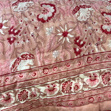 Load image into Gallery viewer, Hand Block-Printed Quilted Throw
