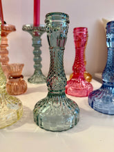 Load image into Gallery viewer, Large Glass Candlestick
