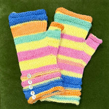Load image into Gallery viewer, Fine Knit Wrist-warmers / Fingerless Gloves
