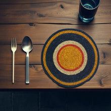 Load image into Gallery viewer, Seagrass placemat Green &amp; Blue
