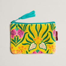 Load image into Gallery viewer, Velvet purse - Muguet Yellow

