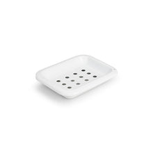 Load image into Gallery viewer, Enamel Soap Dish - Bright White
