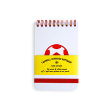 Load image into Gallery viewer, Odd Goose - Football Reporter Notebook (Red)
