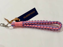 Load image into Gallery viewer, Macrame Wristlet Key Ring

