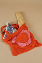Load image into Gallery viewer, Crochet Daisy Tote Bag
